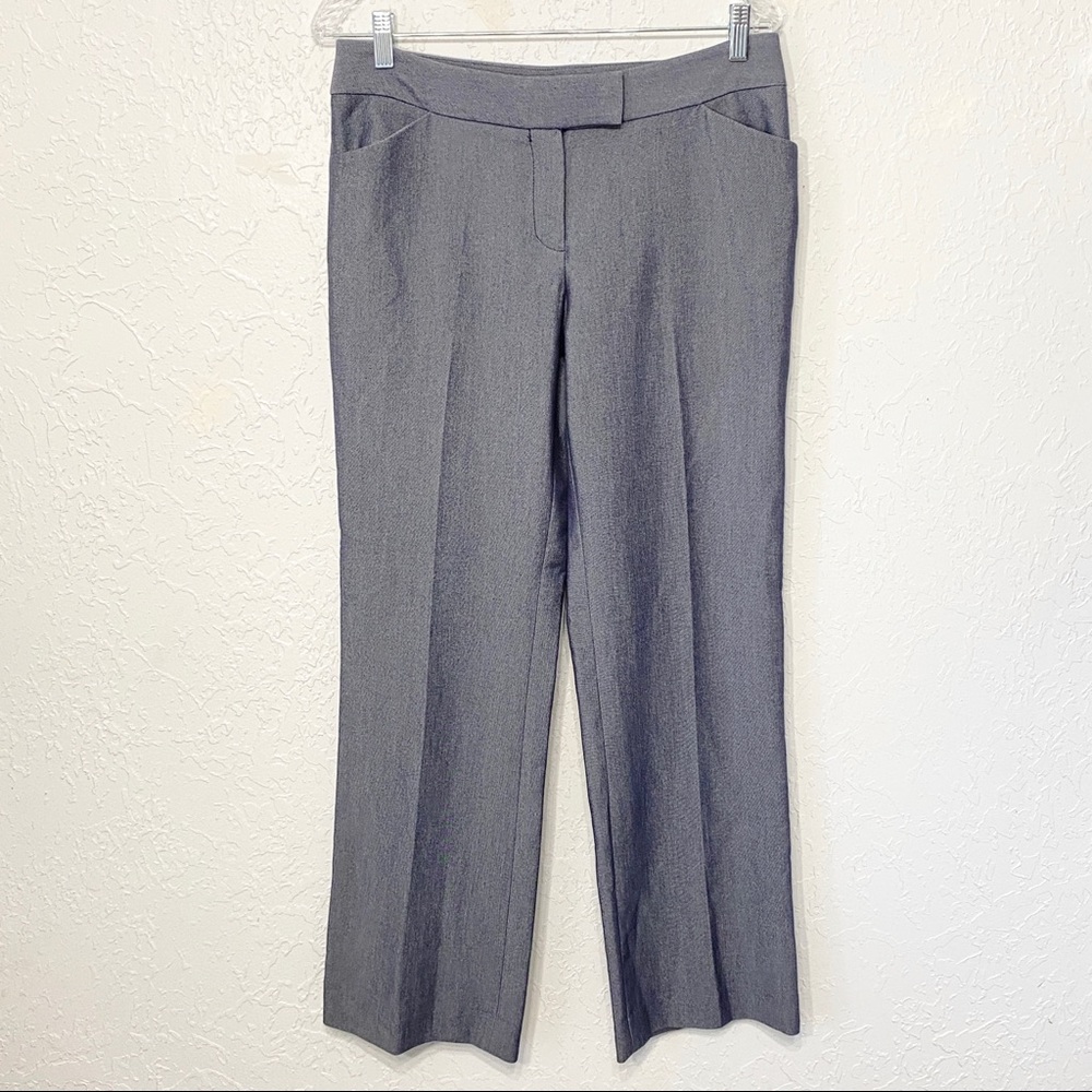 Anne Klein Size 6 Career Dress Trouser Pants Gray